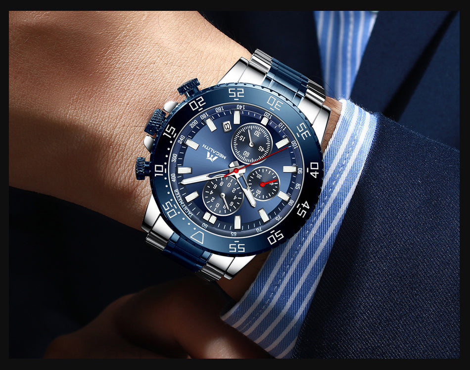 Men Watch Review （megalith watch 8087M)