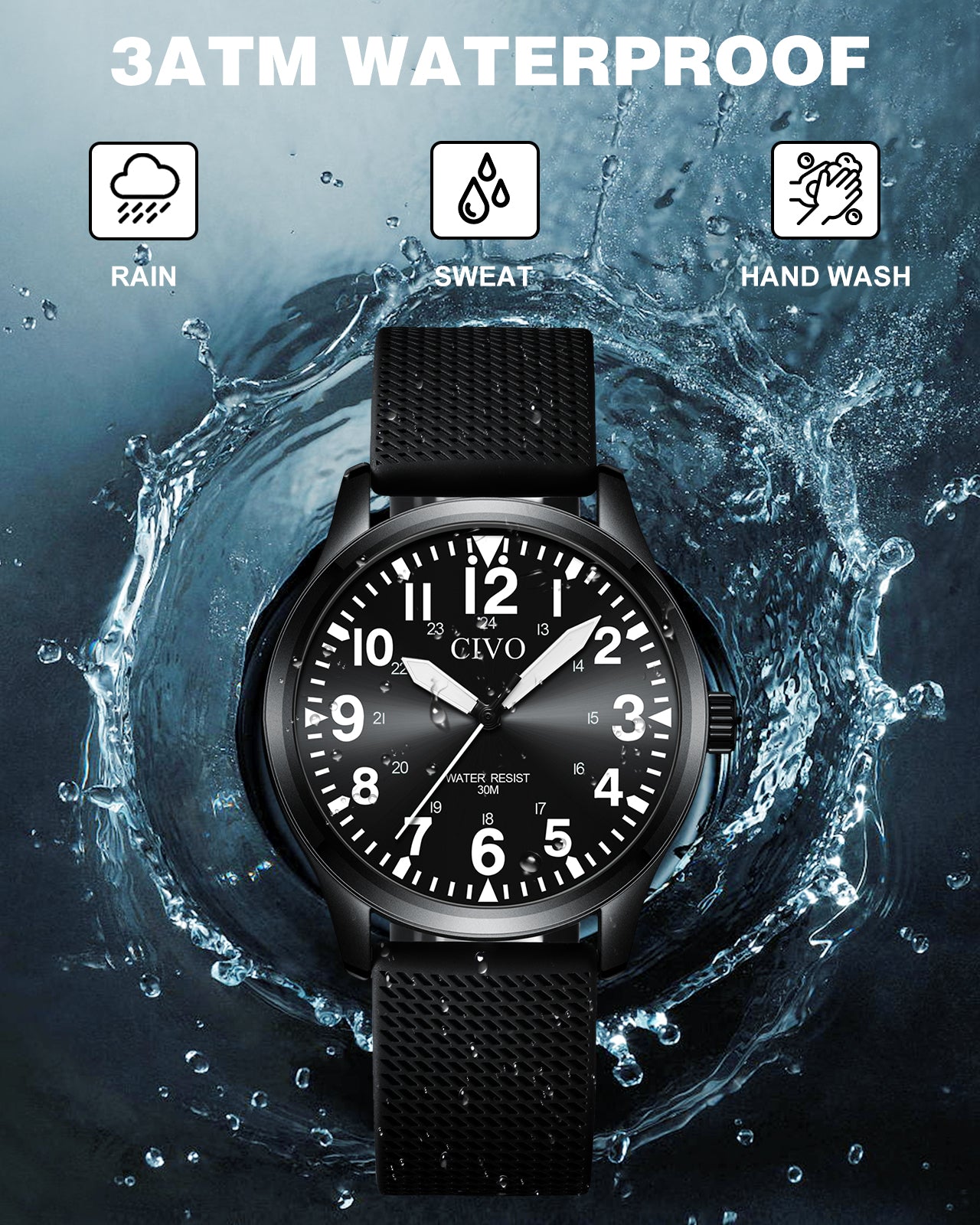 Rubber Band-megalith watch