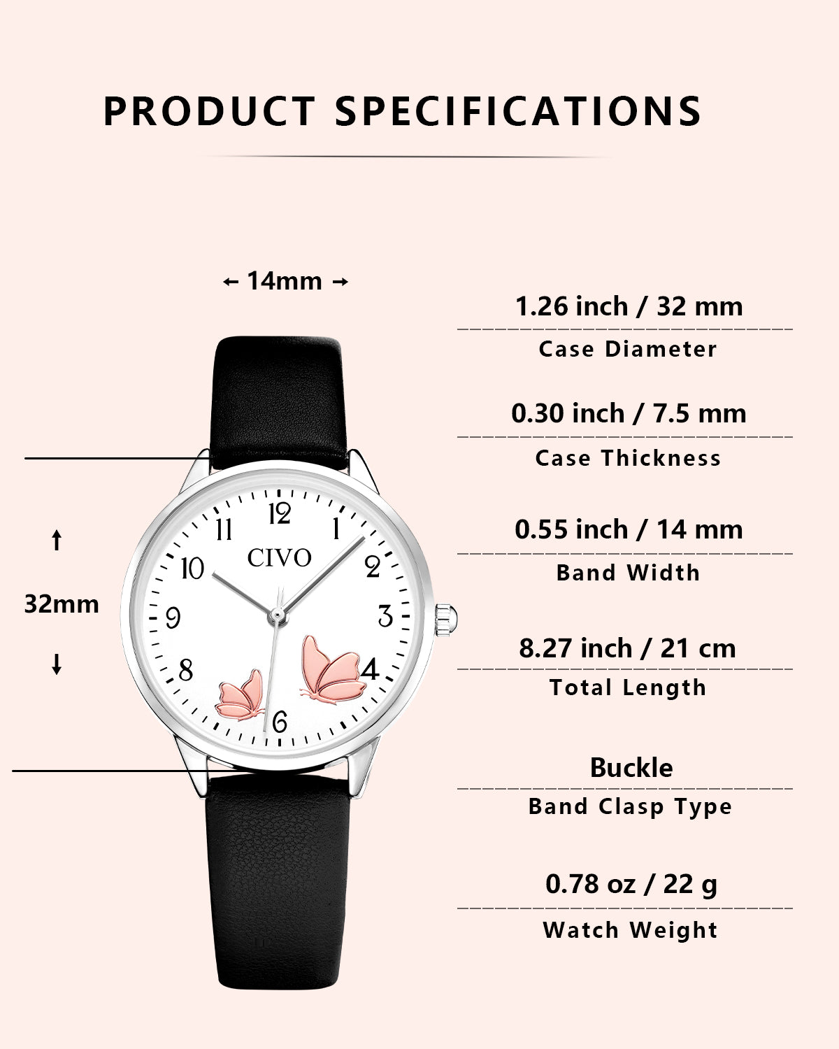 Leather Band-megalith watch