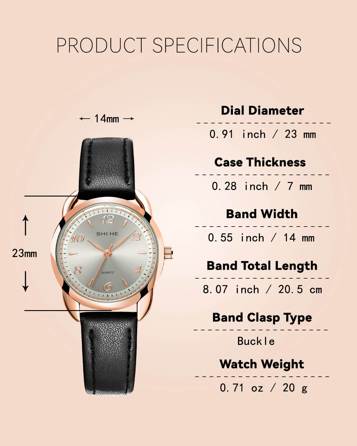 Leather Band-megalith watch