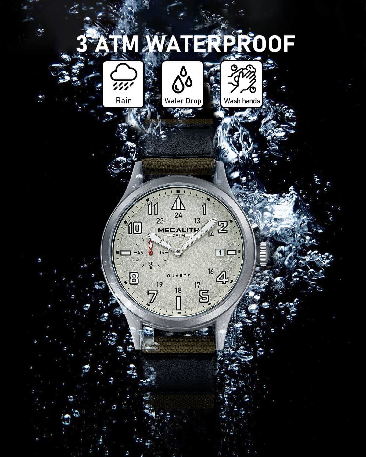 Megalith 8282M-megalith watch