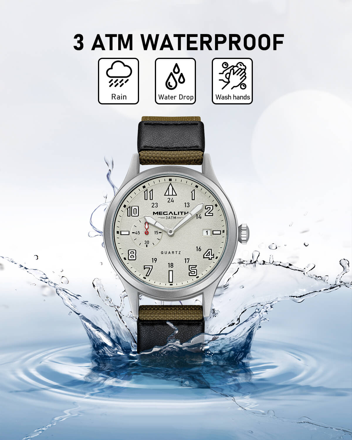 Megalith 8282M-megalith watch
