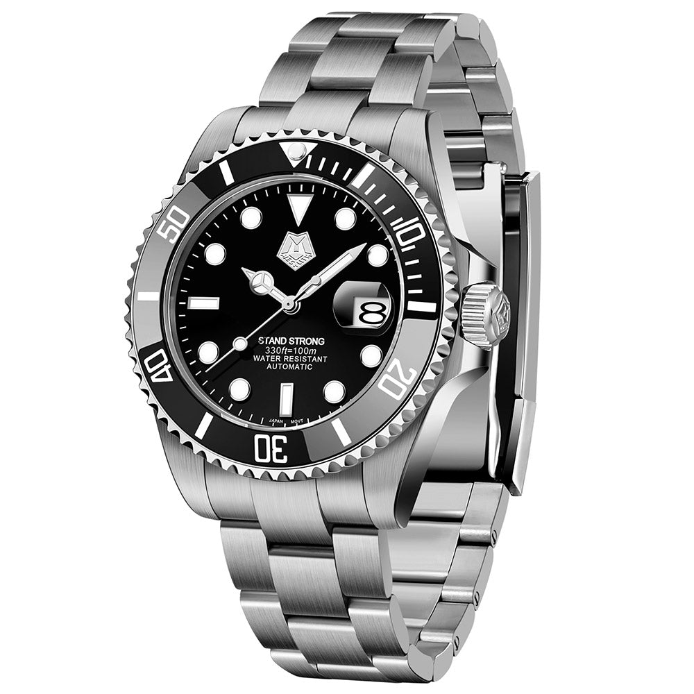 Automatic Men watch Solid Steel Megalith 8392M megalith watch